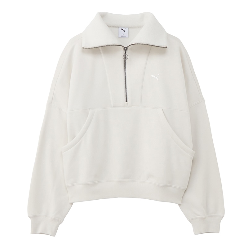 PUMA プーマ ニットハーフジップ ウィメンズ(ブラック): 通常| プラザ