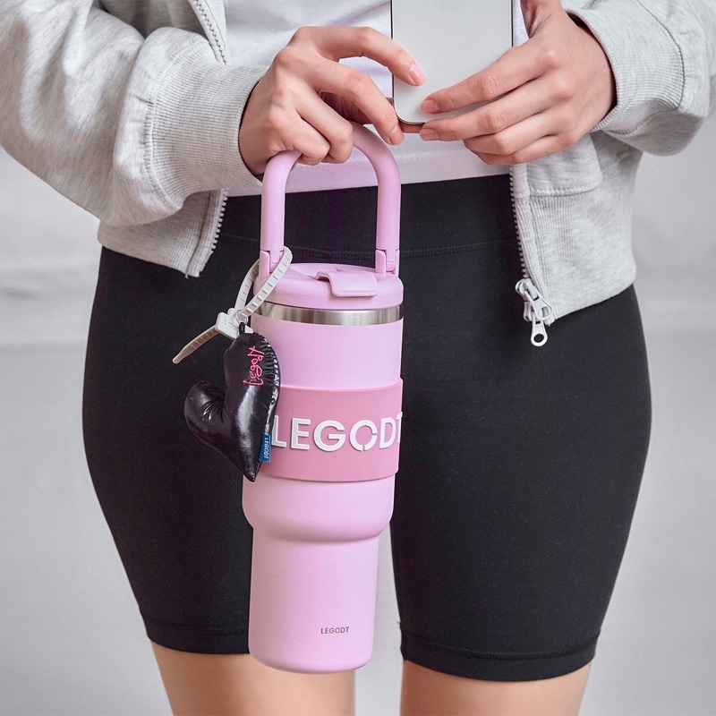 たんこぶ LEGODT レゴト ループタンブラー マルチ 1000mL(ホワイト): 通常