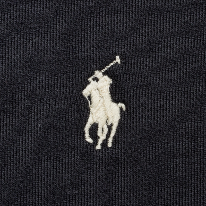 ポロラルフローレンスモールポニー刺繍 リブボーダー霜降りスウェット セットアップ