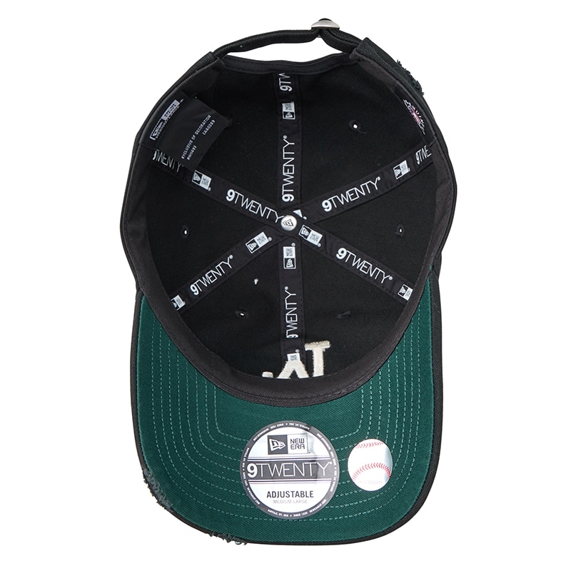 NEW ERA ニューエラ バイザーロゴキャップ(ネイビー): 通常| プラザ