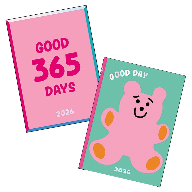 2026年1月始まり】Chic シック B6 ウィークリー ダイアリー(365): 通常