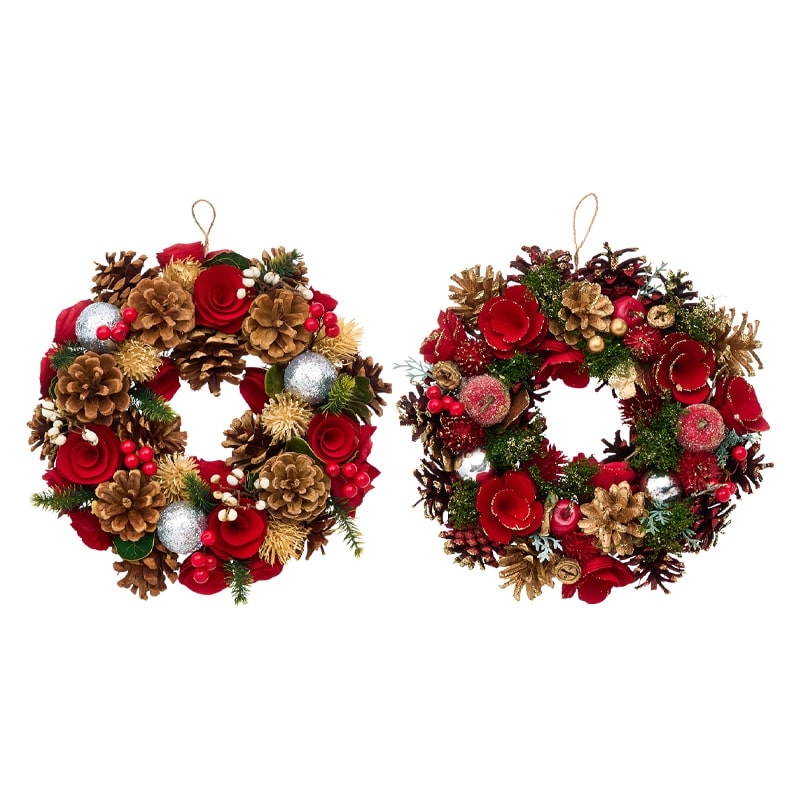 Christmas クリスマス リース(シャイニー): 通常| プラザ