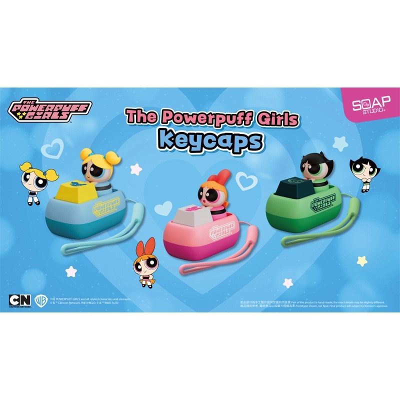 THE POWERPUFF GIRLS パワーパフ ガールズ ブラインドキーキャップ