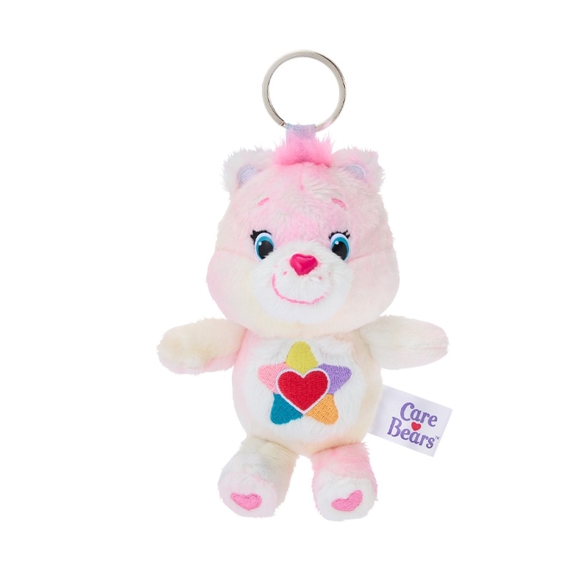 Amazon.co.jp: ケアベア キーホルダー キーリング ぬいぐるみ 紫