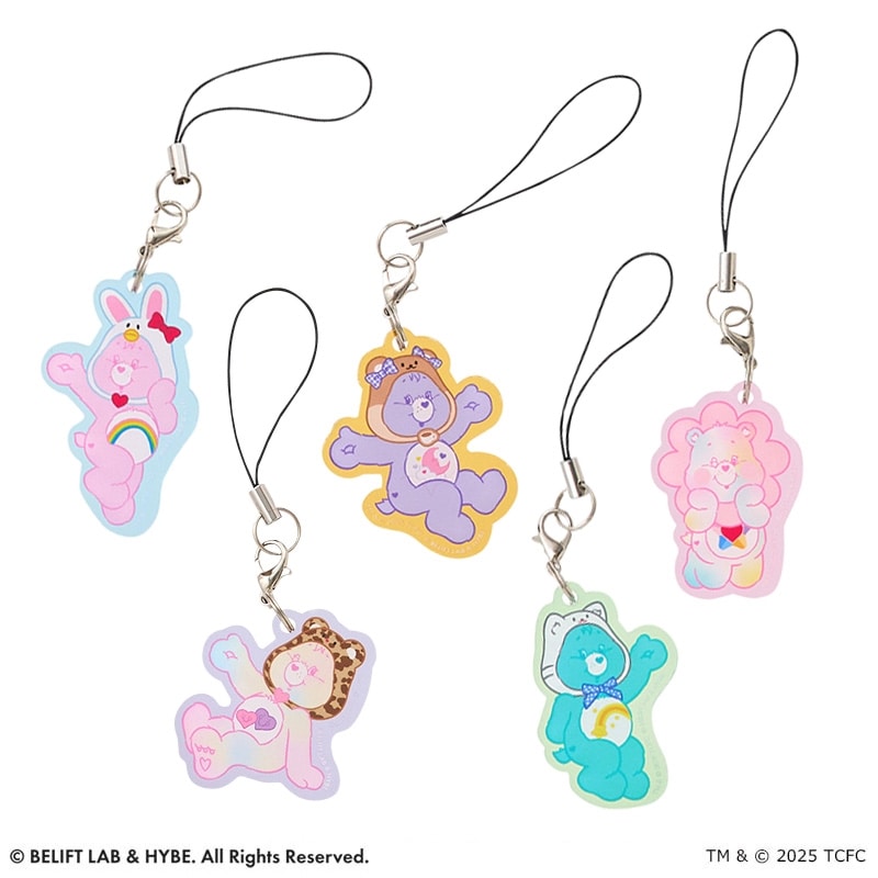 Care Bears ケアベア × ILLIT モバイルアクリルストラップ※アソートの