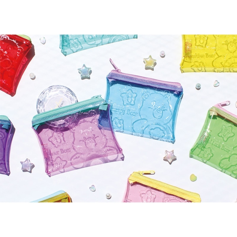 ケアベア/ シークレット Care Bears ケアベア シークレットエンボスクリアポーチ※アソートの為