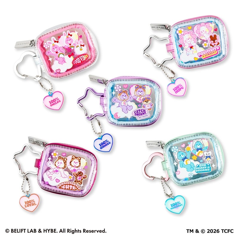 SKINNYDIP スキニーディップ Care Bears ケアベア × ILLIT イヤホン