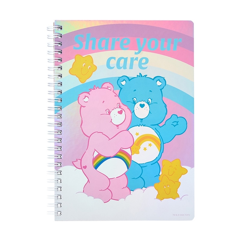 Care Bears ケアベア リングノートA5(リングノートA5): 通常| プラザ