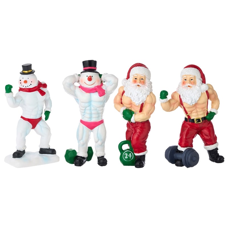 Christmas クリスマス マッチョサンタ・マッチョスノーマン(スノーマン