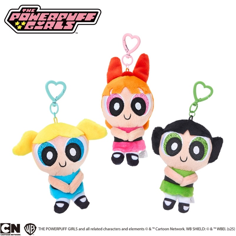 THE POWERPUFF GIRLS パワーパフ ガールズ ぬいぐるみキーリング