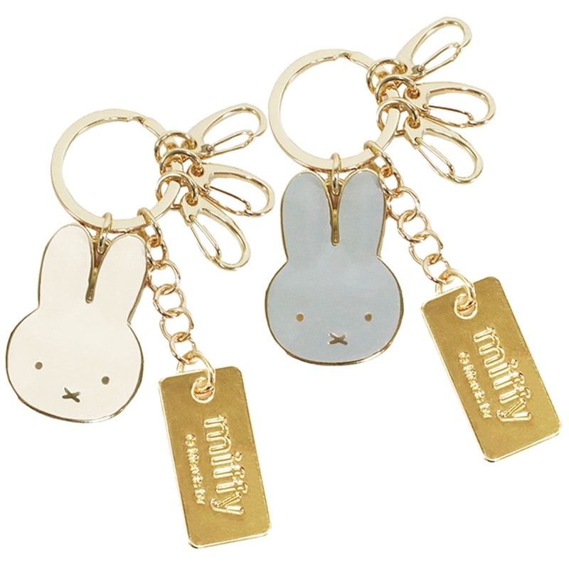 ミッフィカフェGEOJE限定キーリング２点 ミッフィカフェGEOJE限定キーリング2点