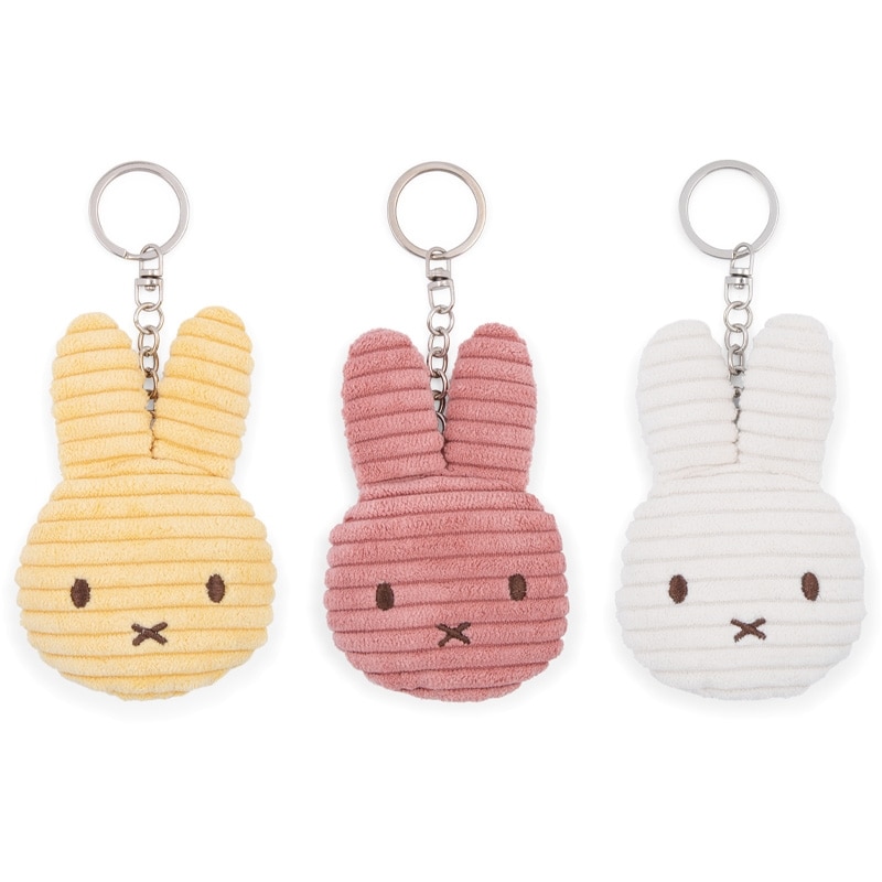 ミッフィー Miffy フラットキーチェーン(バタークリーム): 通常