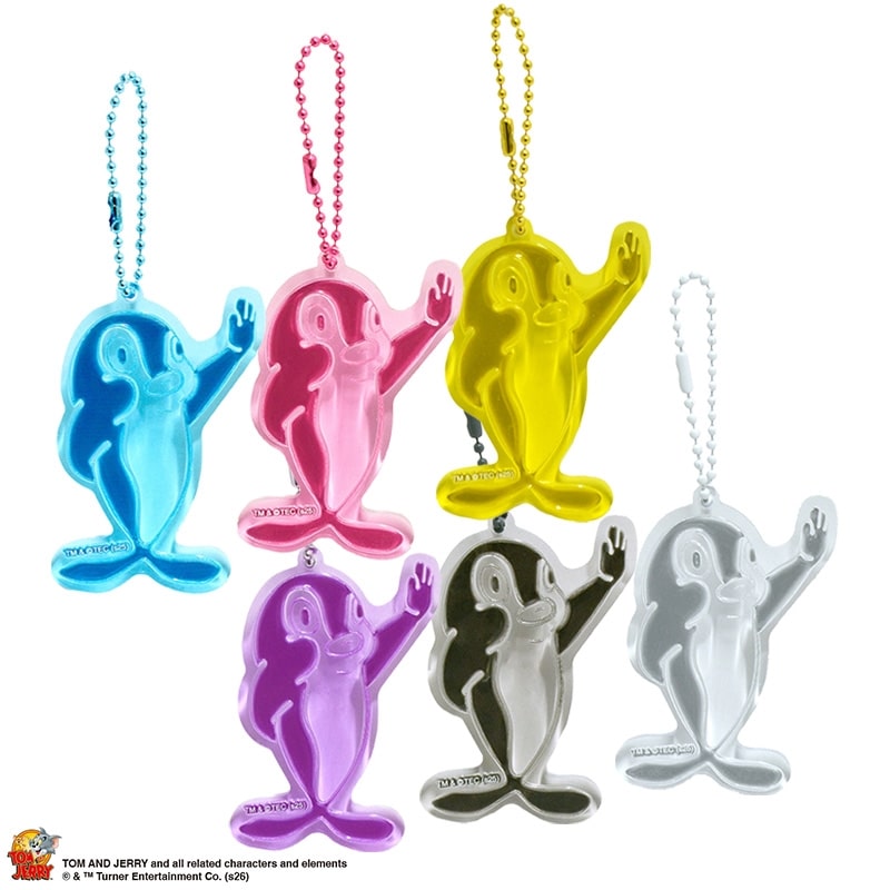 TOM and JERRY トムとジェリー ランダムリフレクターチャーム さかな