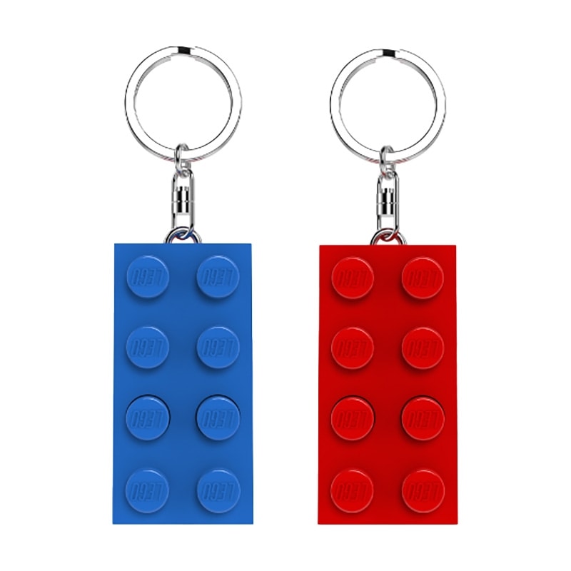 LEGO レゴ キーライト(2×4ブリック ブルー): 通常| プラザオンラインストア LEGOキーライトセット売り