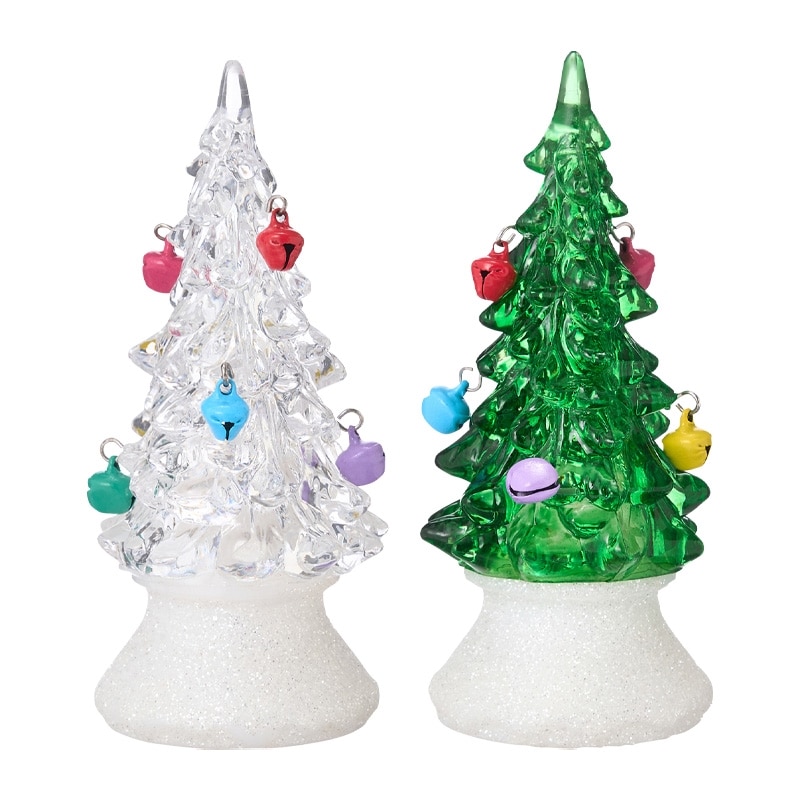 プラスチック製クリスマスツリー ライト付き LEDライト付き クリスマスツリー Adete(アベーテ) H150cmの通販情報