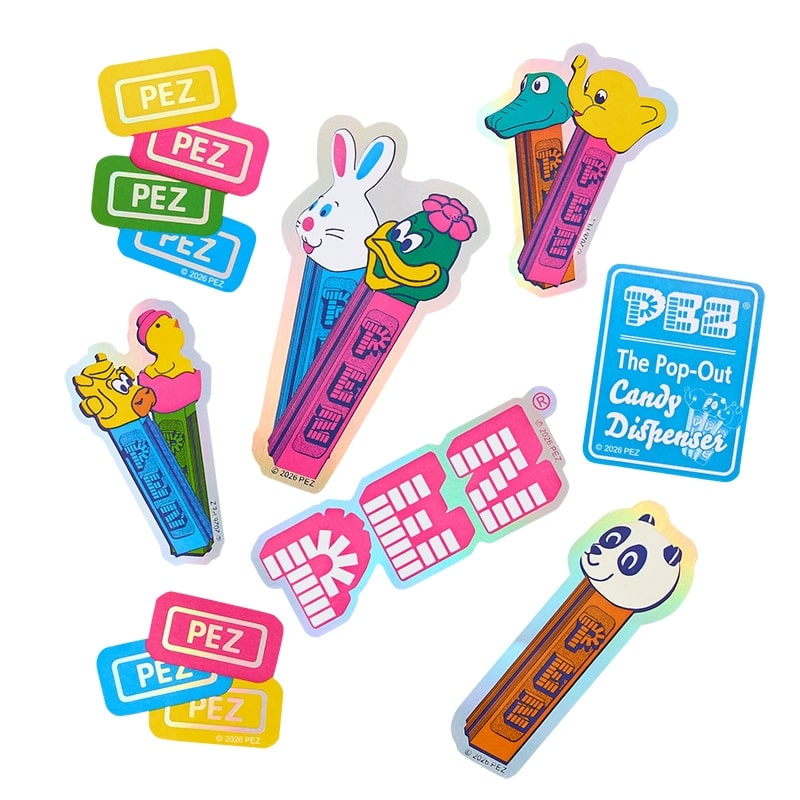 Pez 直筆ステッカー4枚+その他1枚セット PEZ ペッツ フレークステッカー(フレークステッカー): 通常| プラザ