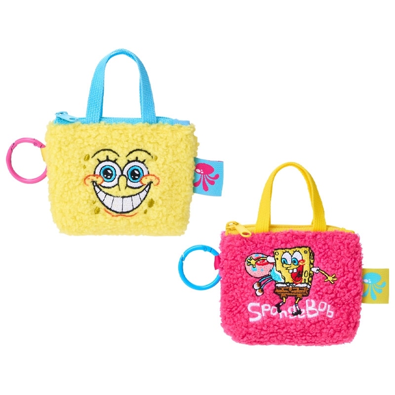SpongeBob SquarePants スポンジ・ボブ ボアミニバッグ(ピンク): 通常