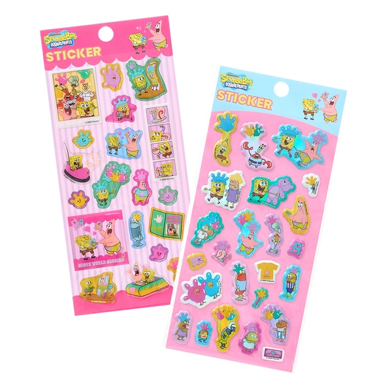 SpongeBob SquarePants スポンジ・ボブ ぷっくりシートステッカー