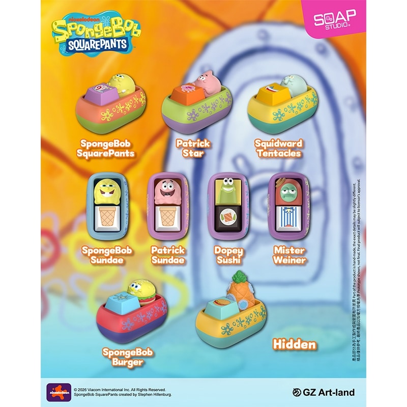 SpongeBob SquarePants スポンジ・ボブ SOAP STUDIO ソープスタジオ