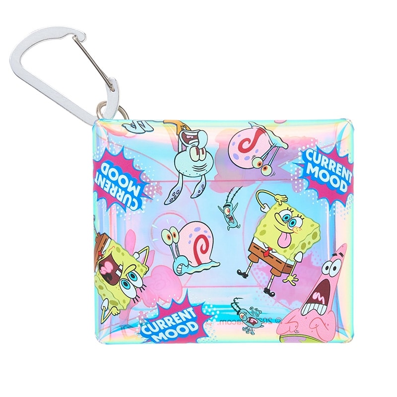 スポンジボブ ノート型スクイーズ クリアケース入り SpongeBob SquarePants スポンジ・ボブ クリアマルチケースSS(クリア