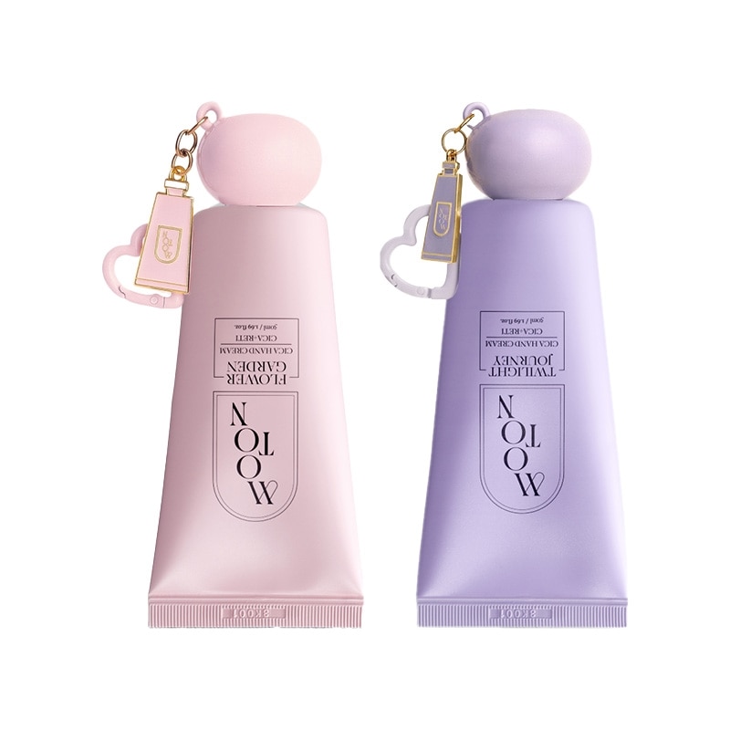 MOTON モトン シルクハンドクリーム チャーム付き(フラワーガーデン