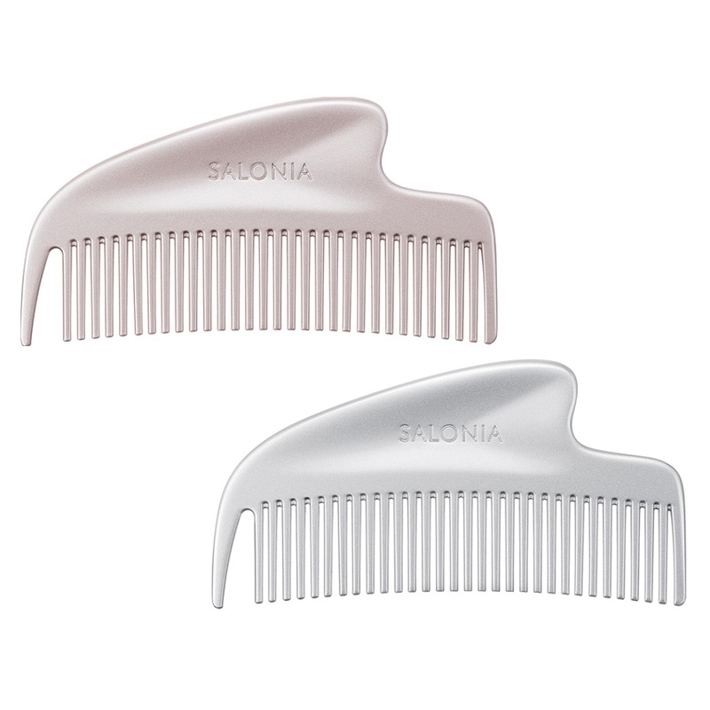 SALONIA サロニア メタルコームブラシ(ピンク): 通常| プラザ
