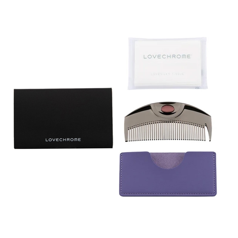 LOVECHROME ラブクロムPGツキ プレミアムブラック＆コームケース