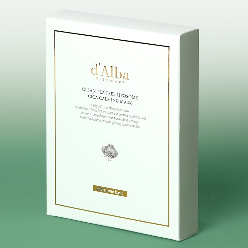 d'Alba ダルバ トリートメントマスク CICA 3枚入(シートマスク): 通常