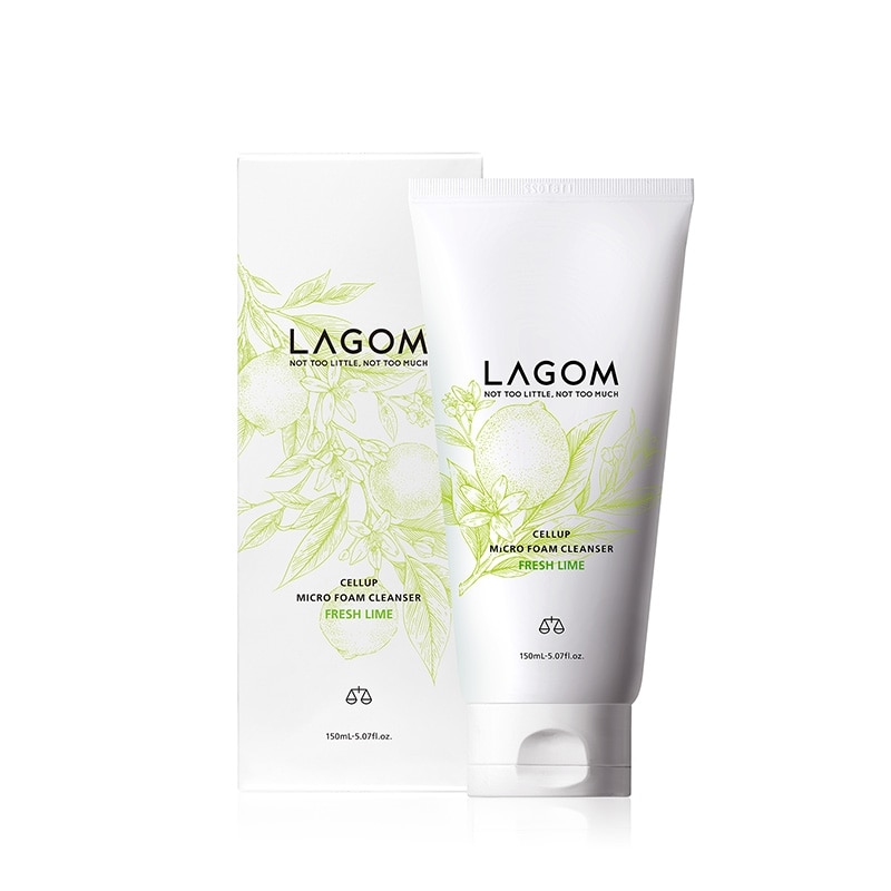 LAGOM ラゴム マイクロフォームクレンザー フレッシュライム(洗顔料
