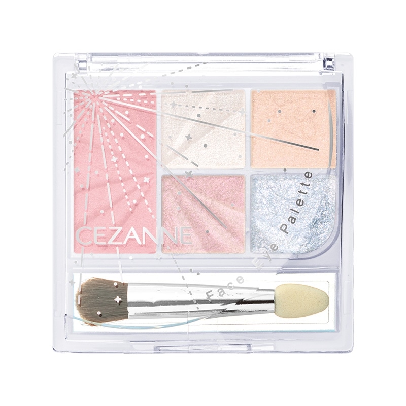 FACE アイシャドウ　定価37,000円 CEZANNE セザンヌ フェイスアイパレット SP1 クリスタルドリーム(アイ