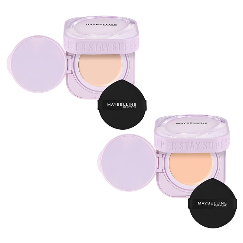 メイベリン SPステイクリームパクト ファンデーション C05・N01(C05