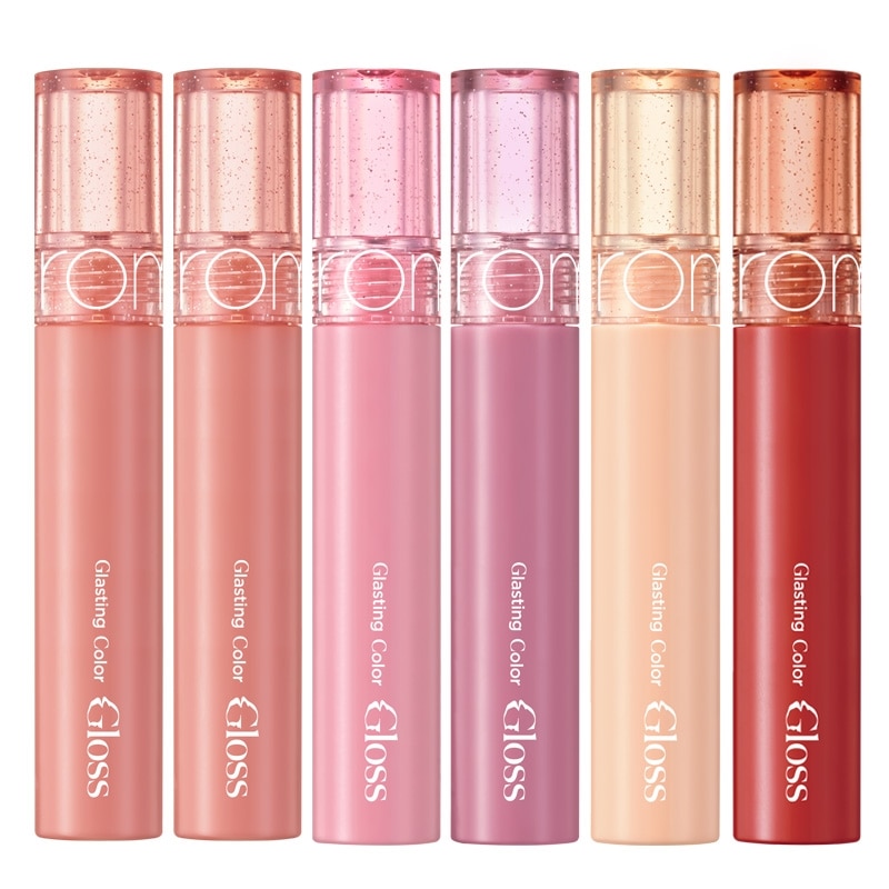 rom&nd ロムアンド グラスティングカラーグロス(S01 ピーチスパークル