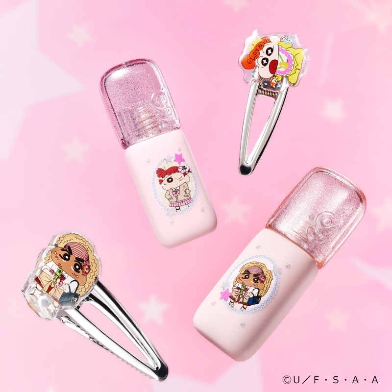 colorgram カラーグラム × ギャルしんちゃんコラボ ヌーディーブラー