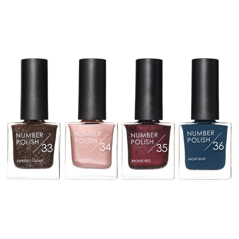 ナンバーポリッシュ 33・34・35・36(33 ESPRESSO SUGAR): 通常| プラザ