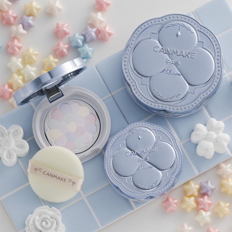 オッペン コンパクト おしろい CANMAKE キャンメイク イルミネイティングフィニッシュパウダー Abloom