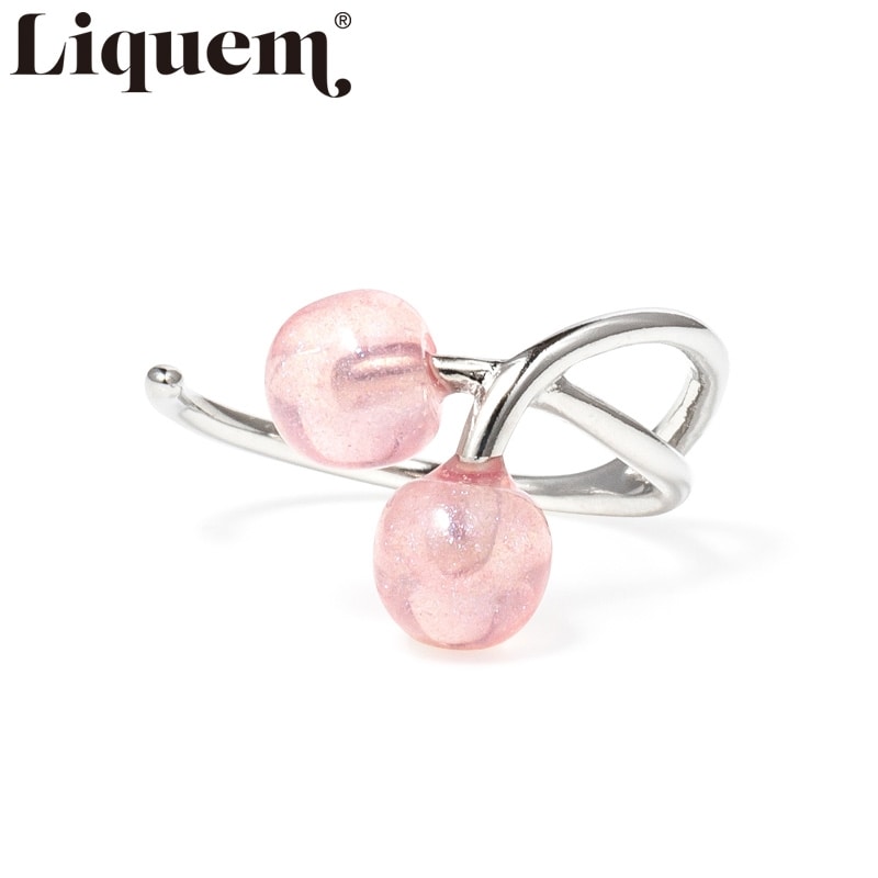 8/17まで】Liquem リキュエム チェリーリング シュガーピンク
