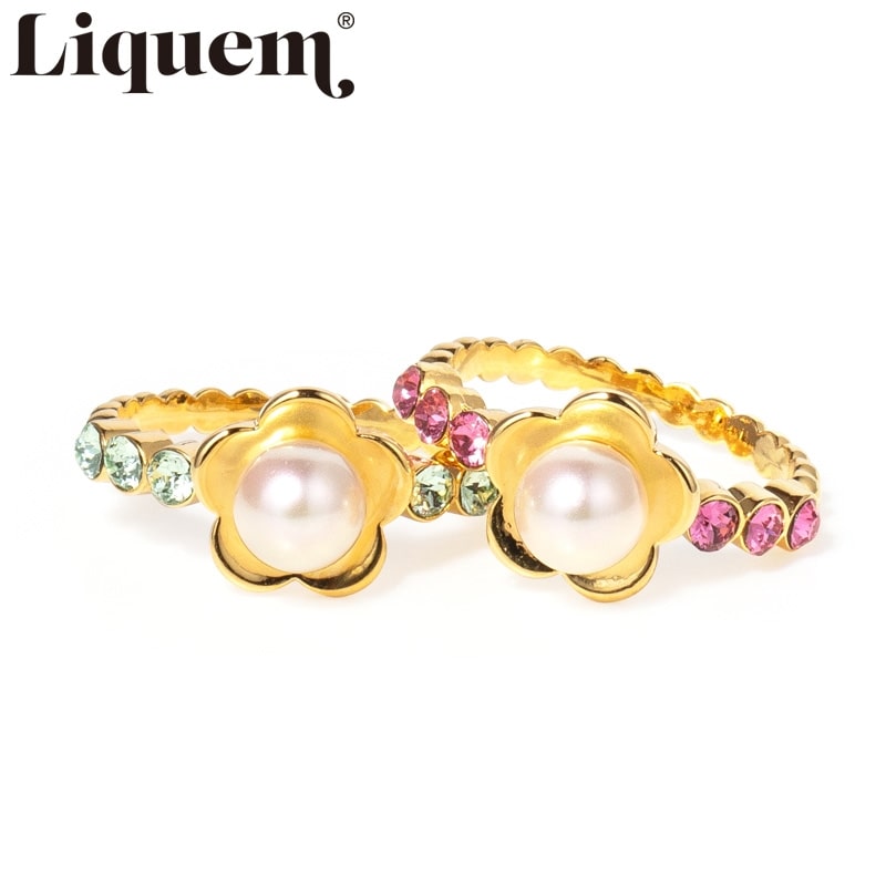 新品未使用 Liquem リキュエム ルクア大阪 限定 POPUP リング 8/31まで】Liquem リキュエム オーキッドスパイラル リング
