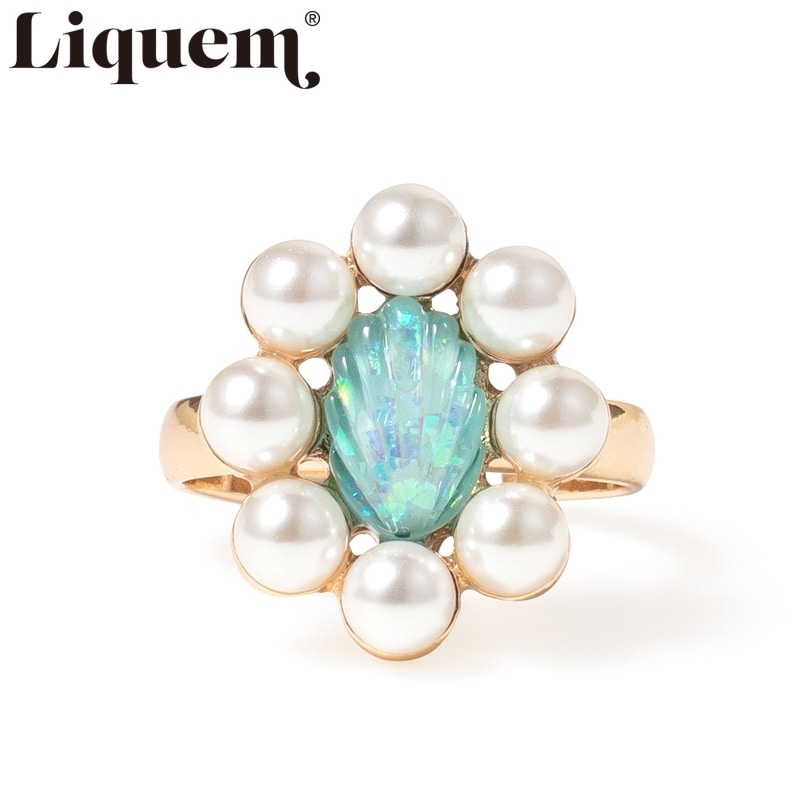 新品未使用 Liquem リキュエム ルクア大阪 限定 POPUP リング 8/31まで】Liquem リキュエム 渦巻き貝 リング(リング): 通常