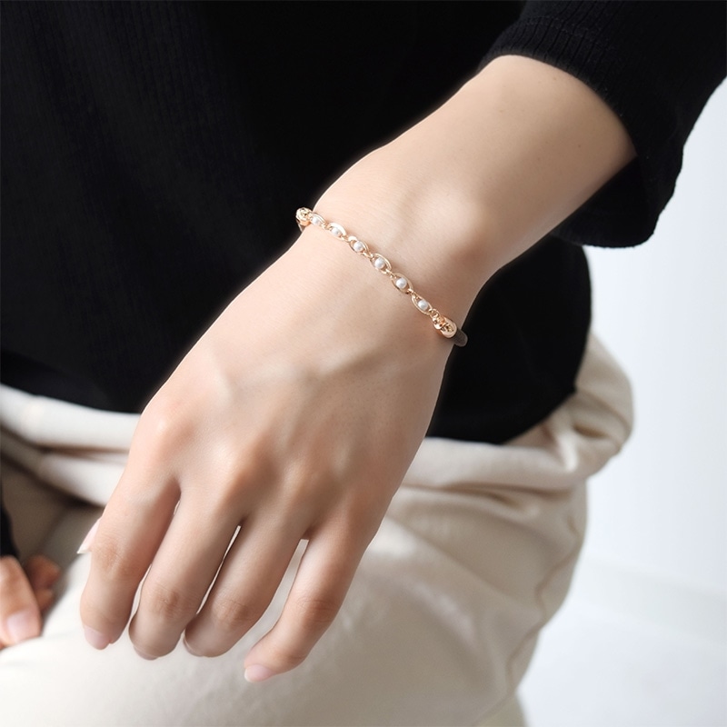 【専用です】淡水パール ぷっくり雫✴︎14kgfブレスレットB175他・計3点 Flowering フラワーリング 静電気軽減ブレスレット ASA0112(ゴールド