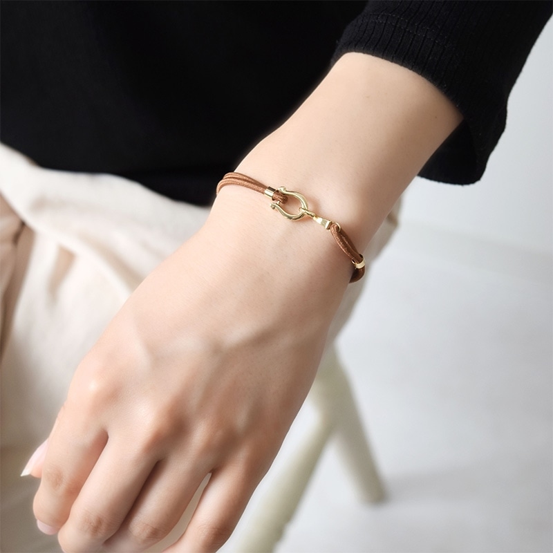 Flowering フラワーリング 静電気軽減ブレスレット ASA0114(ゴールド