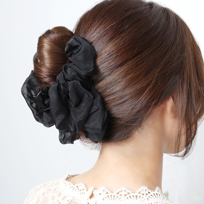 Flowering フラワーリング ヘアクリップ HHC0578(ブラック): 通常