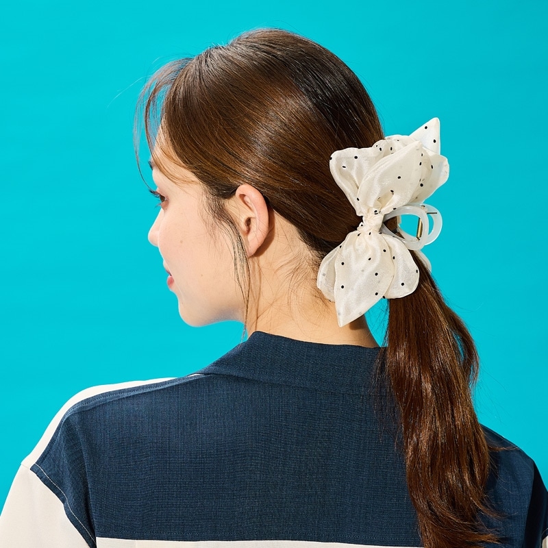 Flowering フラワーリング ヘアクリップ HHC0582(ブラック): 通常