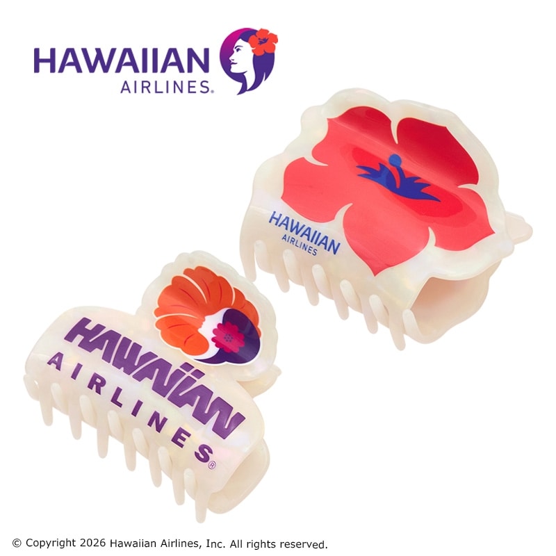 HAWAIIAN AIRLINES ハワイアン航空 バンスクリップ(ロゴ): 通常