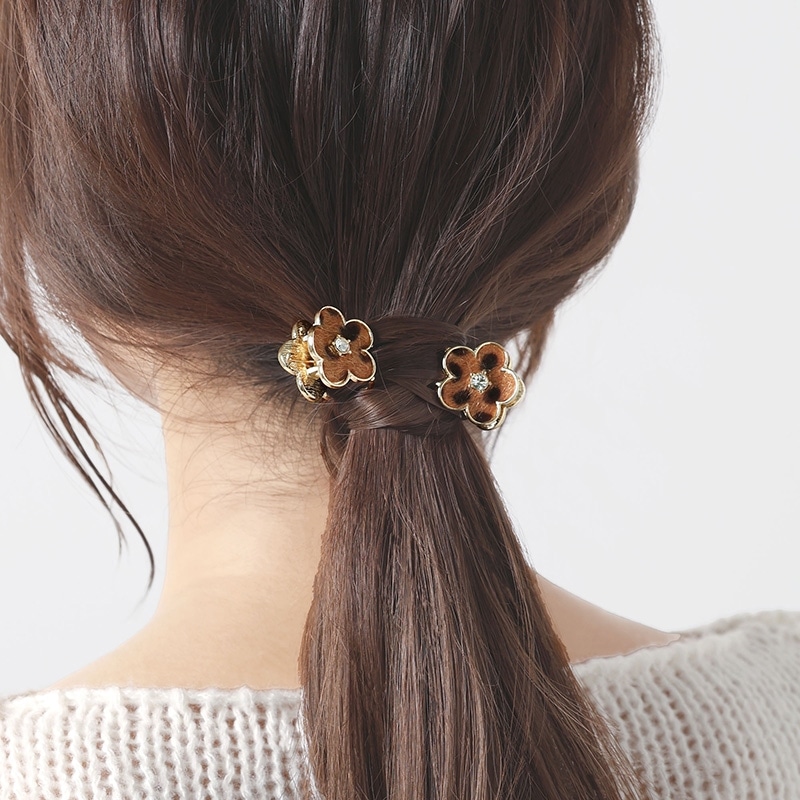 Flowering フラワーリング ヘアクリップ HHC0609(ブラック): 通常