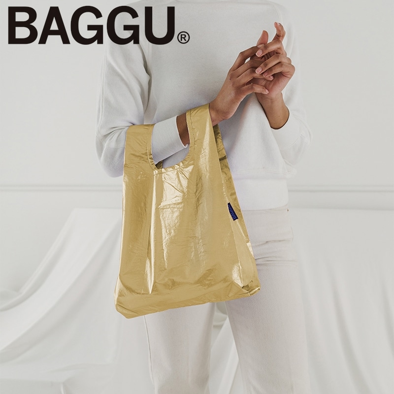 BABY BAGGU メタリックゴールド