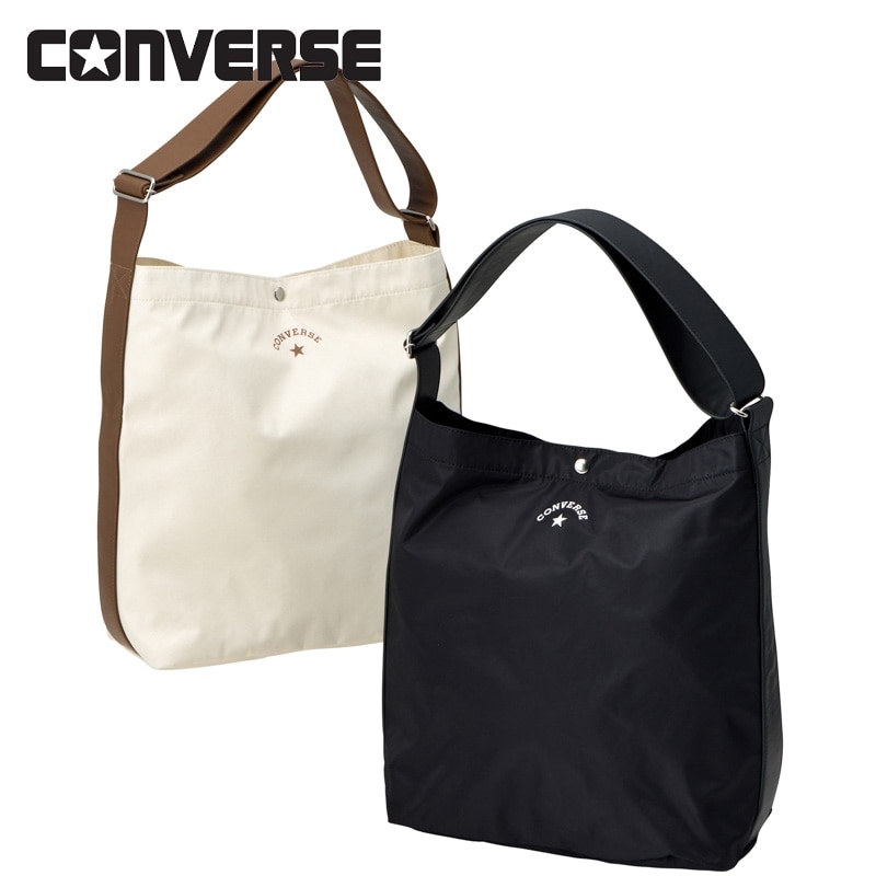 【待望★】 CONVERSE コンバース 2WAYショルダーバッグ(アイボリー): 通常 バッグ