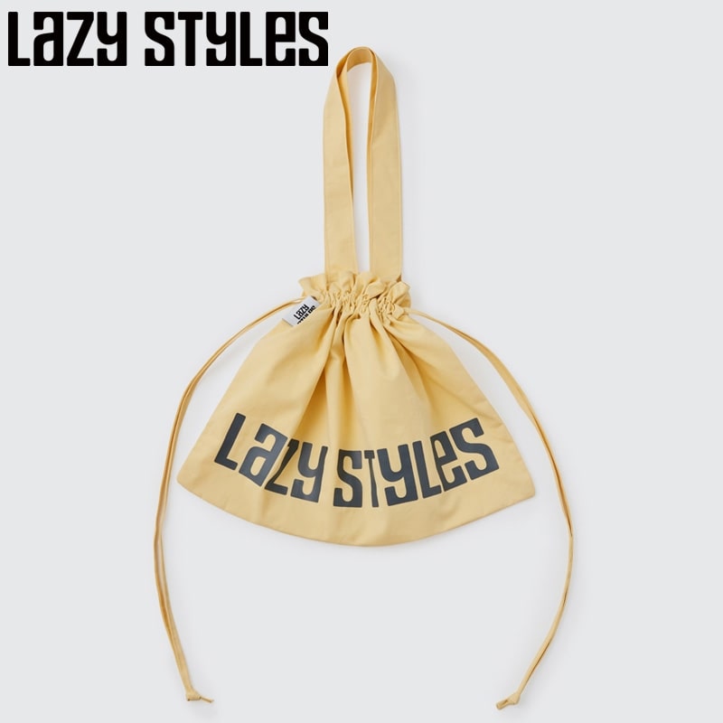 Lazy Styles レイジースタイルズ ドローストリングトートバッグ