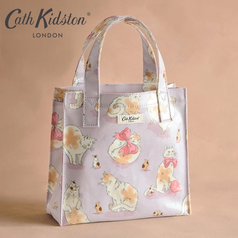 Cath Kidston キャスキッドソン スモール ブックバッグ Cats & Mouse