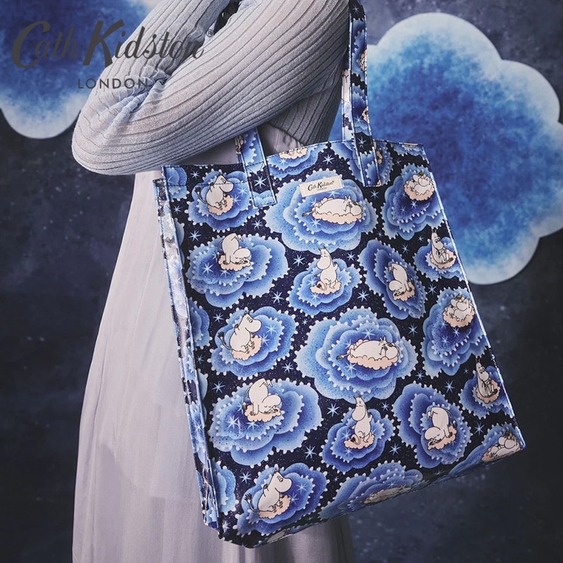 Cath Kidston キャスキッドソン ムーミン ラージ ブックバッグ Moomin