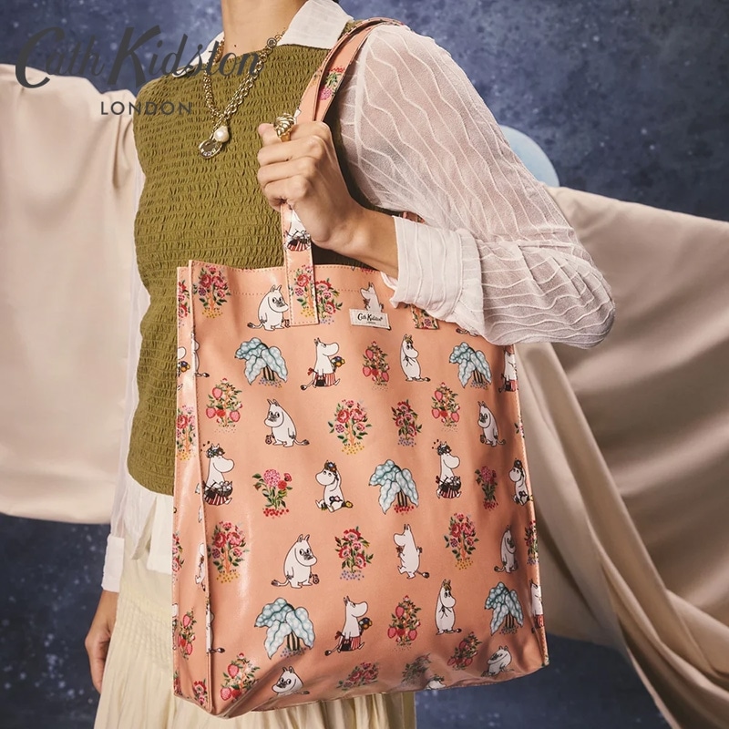 Cath Kidston キャスキッドソン ムーミン ラージ ブックバッグ Moomin